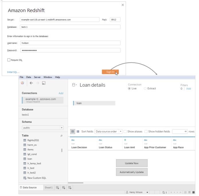 Tableau Data Source Example Tableau Data Source Example